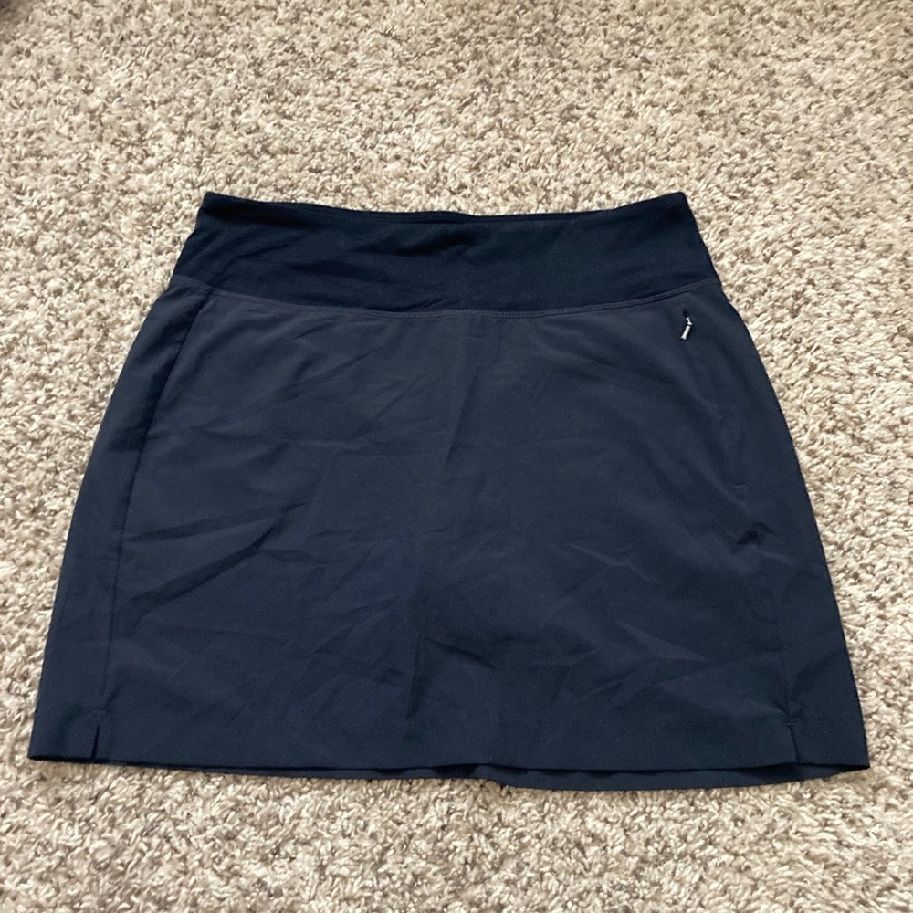 Workout Black Skort